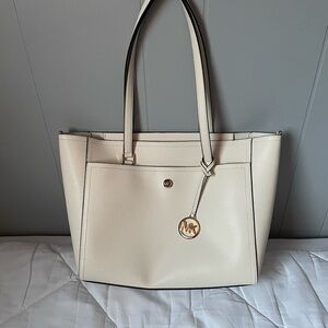 Michael Kors Ivory Tote Bag